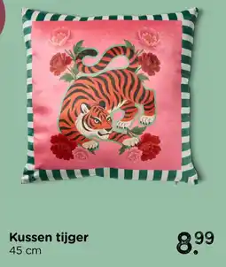 Xenos Kussen tijger aanbieding