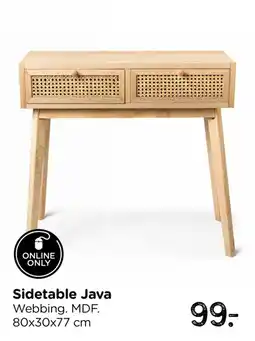 Xenos Sidetable Java aanbieding
