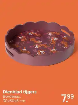 Xenos Dienblad tijgers aanbieding