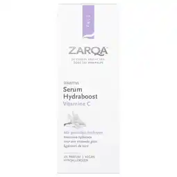 Trekpleister Zarqa Sensitive Hydraboost Vitamin C Serum aanbieding