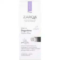 Trekpleister Zarqa Sensitive Hydra Plus Dagcrème aanbieding