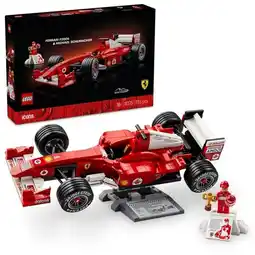 Trekpleister LEGO Icons 11375 Ferrari F2004 & Michael Schumacher aanbieding