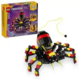 Trekpleister LEGO Creator 31159 3-In-1 Wilde Dieren: Spannende Spin aanbieding