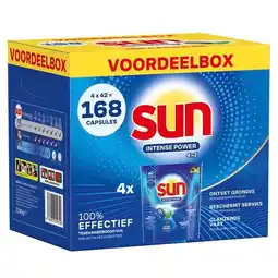 Trekpleister Sun Intense Power Vaatwascapsules aanbieding