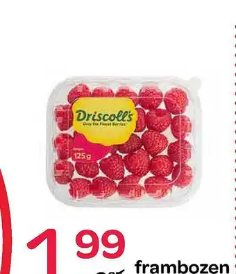 Spar Frambozen aanbieding