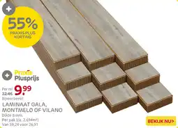 Praxis Laminaat gala, montmelo of vilano aanbieding