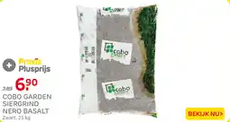 Praxis Cobo garden siergrind nero basalt aanbieding