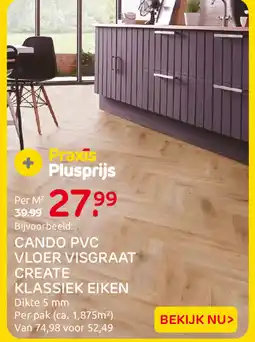 Praxis Cando pvc vloer visgraat cando pvc aanbieding