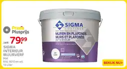 Praxis Sigma interieur muurverf aanbieding