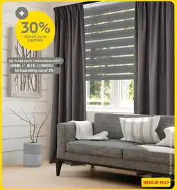 Praxis Op maatwerk raamdecoratie aanbieding