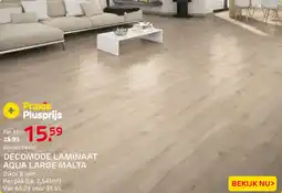 Praxis Decomode laminaat aqua large malta aanbieding