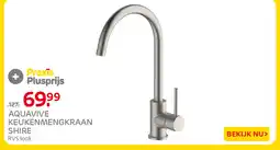 Praxis Aquavive keukenmengkraan shire rvs look aanbieding