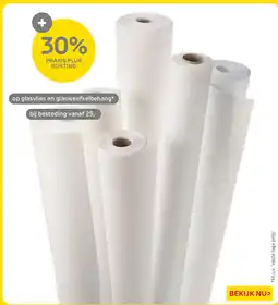 Praxis Op glasvlies en glasweefselbehang aanbieding