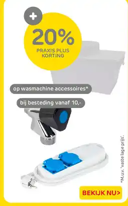 Praxis Op wasmachine accessoires aanbieding