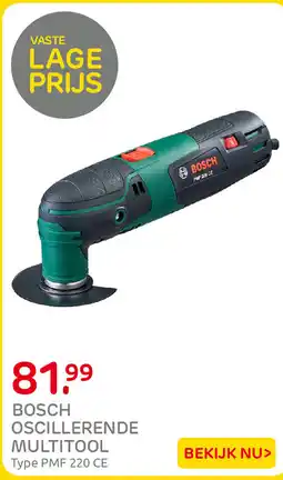Praxis Bosch oscillerende multitool aanbieding