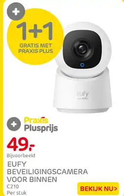 Praxis Eufy beveiligingscamera voor binnen aanbieding