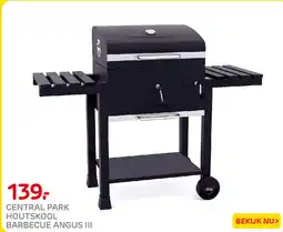 Praxis Central park houtskool barbecue angus III aanbieding