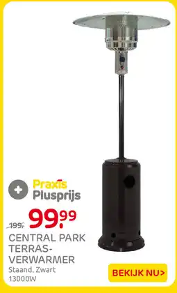 Praxis Central park terras verwarmer aanbieding