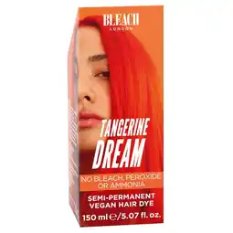 Kruidvat Bleach London Tangerine Dream Semi-Permanente Vegan Haarverf aanbieding