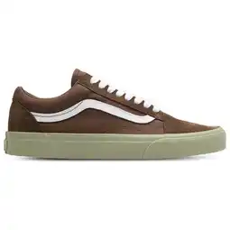 Foot Locker Vans Old Skool Sneakers Heren - Bruin - Maat 43 - Leer, Textil aanbieding