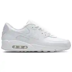 Foot Locker Nike Air Max 90 Sneakers Heren - Wit - Maat 47.5 - Mesh/Synthetisch aanbieding