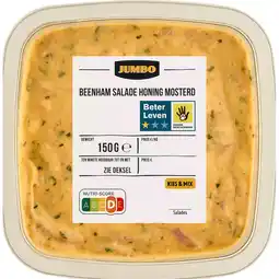 Jumbo Jumbo Beenham Salade Honing Mosterd 150 g aanbieding
