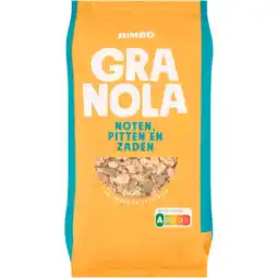 Jumbo Jumbo Granola Noten, Pitten en Zaden 500 g aanbieding