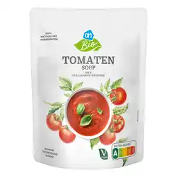 Albert Heijn AH Biologisch Tomatensoep aanbieding