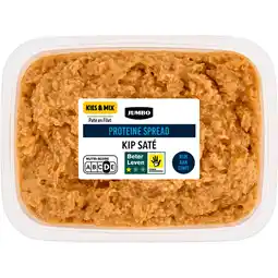 Jumbo Jumbo Proteïne Spread Kip Saté 150 g aanbieding