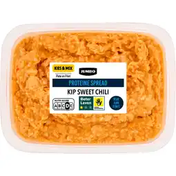 Jumbo Jumbo Proteïne Spread Kip Sweet Chili 150 g aanbieding