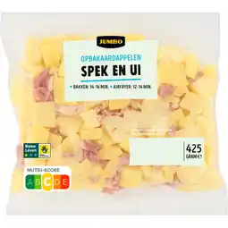 Jumbo Jumbo Opbakaardappelen Spek en Ui 425 g aanbieding