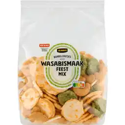 Jumbo Jumbo Borrelzoutjes Wasabismaak Feest Mix 150 g aanbieding