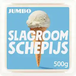 Jumbo Jumbo Slagroom Schepijs 500 g aanbieding