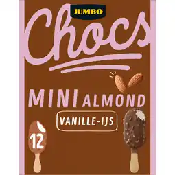 Jumbo Jumbo Chocs Mini Almond Melkchocolade 12 Stuks aanbieding