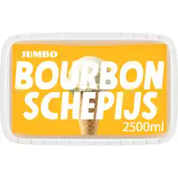Jumbo Jumbo Schepijs Bourbon Vanille 2500ML aanbieding
