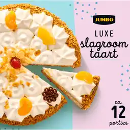 Jumbo Jumbo Luxe Slagroomtaart ca. 12 Porties aanbieding