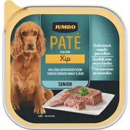 Jumbo Jumbo Paté Kip Senior 150 g aanbieding