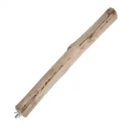 Zooplus TIAKI natuurlijke houten zitstok maat L 4-6 cm, 40 cm kooiaccessoires vogel aanbieding