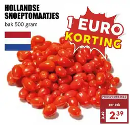 De Boerenschuur hollandse snoeptomaatjes aanbieding