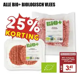 De Boerenschuur bio+ biologische hamburger aanbieding