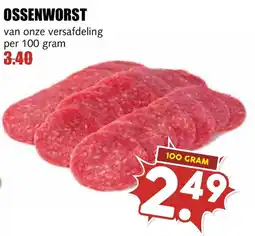De Boerenschuur ossenworst aanbieding