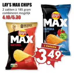 De Boerenschuur Lay's Max Chips aanbieding