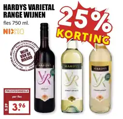 De Boerenschuur Hardys varietal range wijnen aanbieding