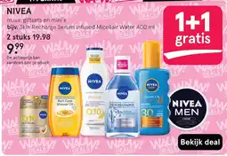 Etos NIVEA m.u.v. giftsets en mini's aanbieding
