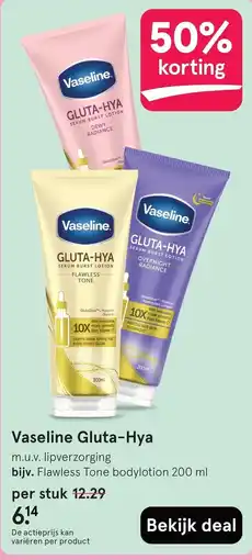 Etos Vaseline Gluta-Hya aanbieding