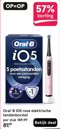 Etos Oral-B iO5 aanbieding