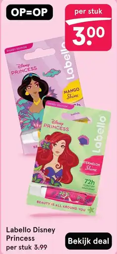Etos Labello Disney Princess aanbieding