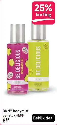 Etos DKNY bodymist aanbieding