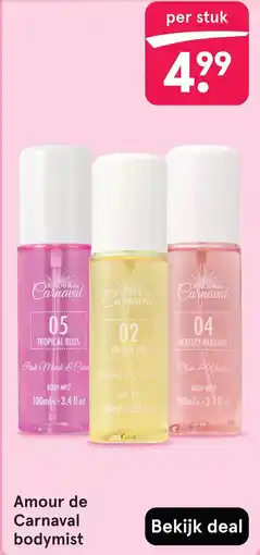 Etos Amour de Carnaval bodymist aanbieding