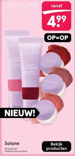 Etos Solune Silky Lip Serum aanbieding
